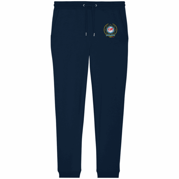 IPA Antwerpen yellow logo - Organic Jogger Pants - Afbeelding 4