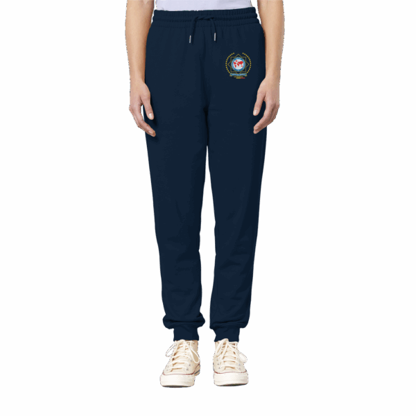 IPA Antwerpen yellow logo - Organic Jogger Pants - Afbeelding 5