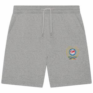 IPA Antwerpen dark text - Organic Jogger Shorts
