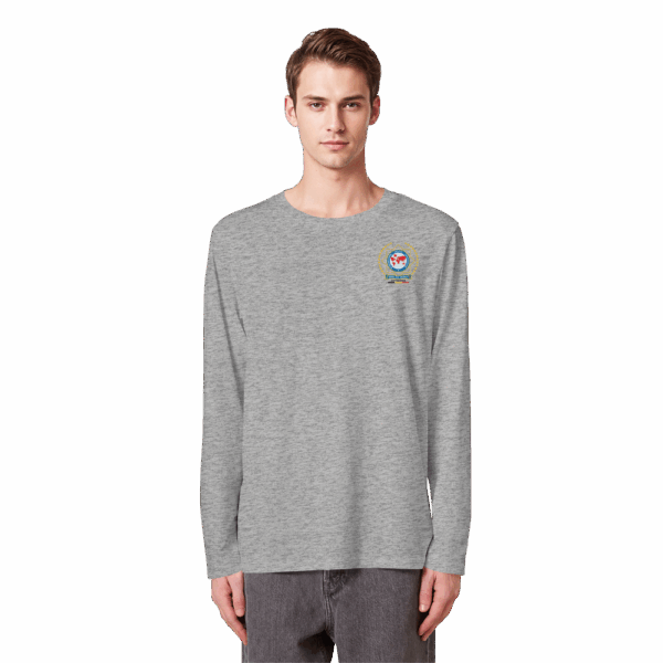 IPA Antwerpen dark text - Organic Longsleeve T-Shirt - Afbeelding 2