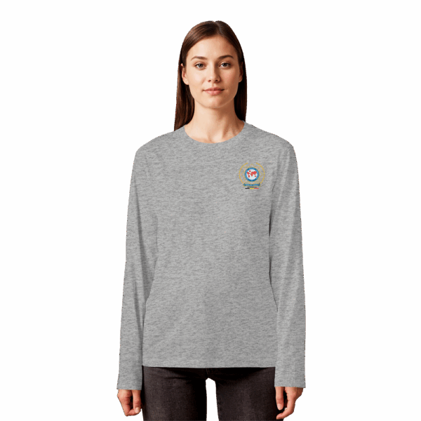 IPA Antwerpen dark text - Organic Longsleeve T-Shirt - Afbeelding 3