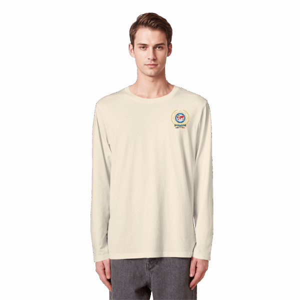 IPA Antwerpen dark text - Organic Longsleeve T-Shirt - Afbeelding 5