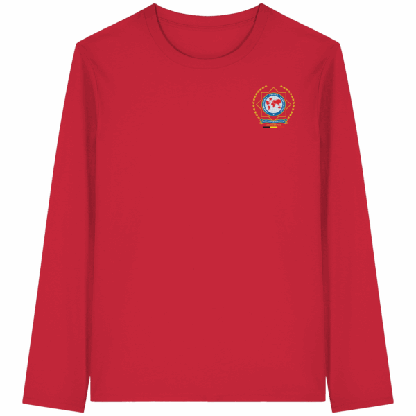 IPA Antwerpen yellow logo - Organic Longsleeve T-Shirt - Afbeelding 13