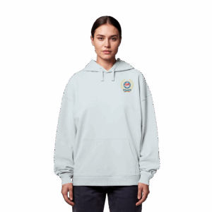 IPA Antwerpen dark text - Organic Oversize Hoodie